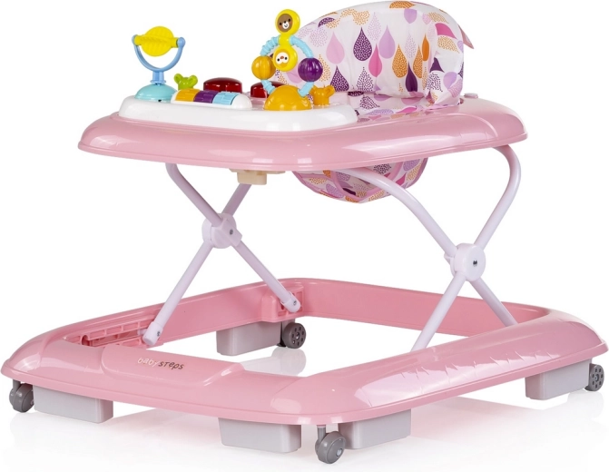 chodítko pre deti Baby Steps Pink