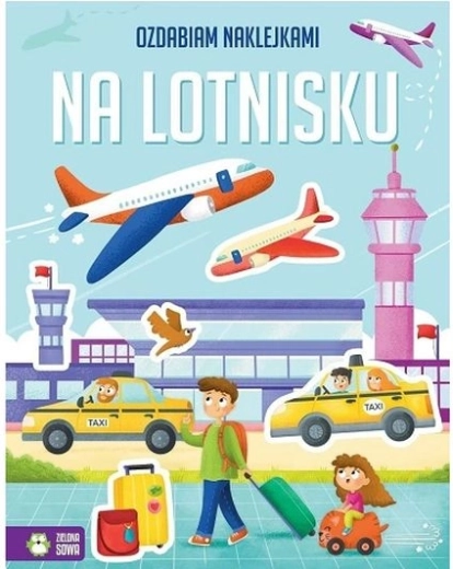Zdobím nálepkami: Na letisku