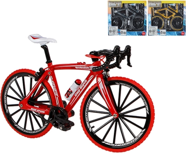 Kovová stavebnica pretekárskeho bicykla 19,5 cm - 1 kus