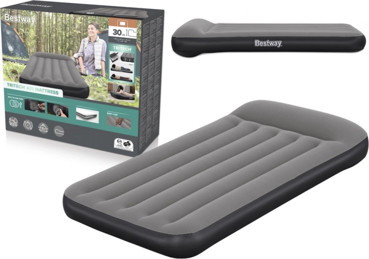 nafukovacia matrac 99 × 188 × 30 cm BESTWAY Tritech s USB pumpou