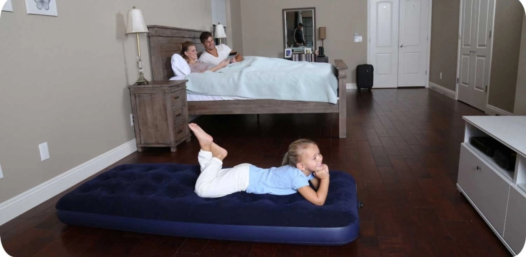 Rýchle nafúknutie vďaka piestovej pumpe