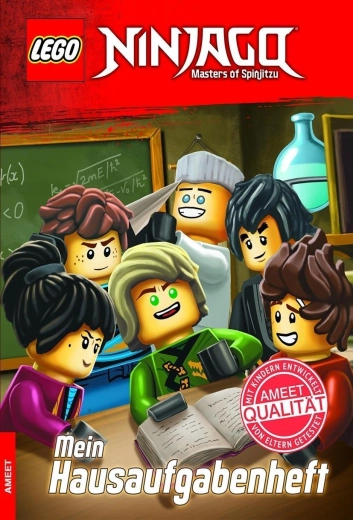 LEGO NINJAGO domáci úkolníček (nemecky) - kniha - 1 kus