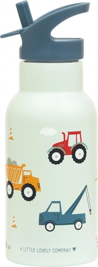 A Little Lovely Company nerezová fľaša na pitie 500 ml – Vozidlá