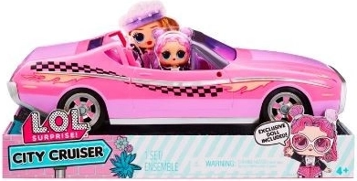 L.O.L. Surprise City Cruiser – ružový kabriolet s bábikou Beeps