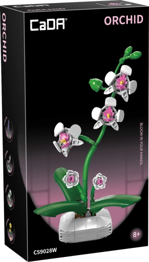 Stavebnica CADA orchidea 25,4 cm - 1 kus