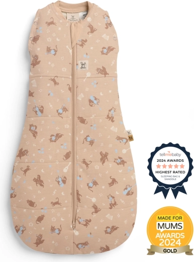 ErgoPouch zavinovačka a spací vak 2v1 Cocoon Melody 2,5 TOG
