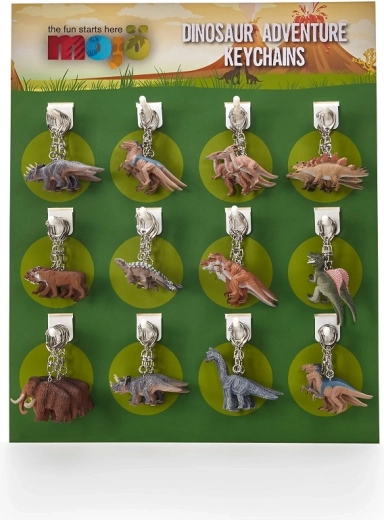 Mojo prívesok na kľúče Dinosaury 72 ks
