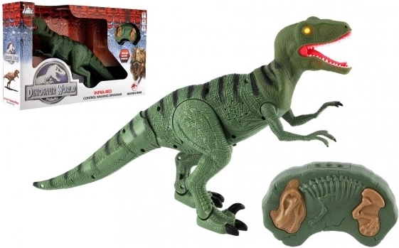 Chodiaci dinosaurus Velociraptor s diaľkovým ovládaním