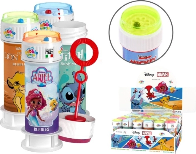 Disney Marvel bublifuky 60 ml display 36 kusov