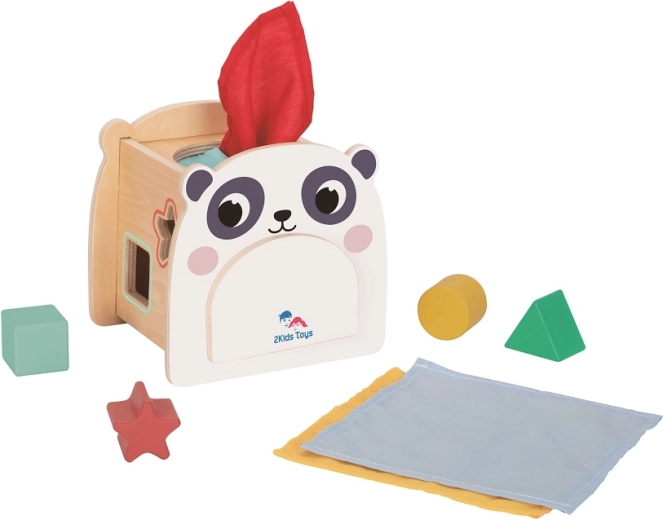 2Kids Toys motorická kocka Panda