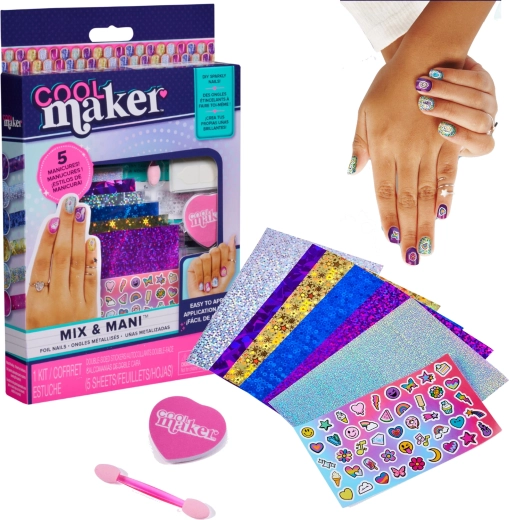 Cool Maker malý doplnkový set na zdobenie nechtov Mix & Mani