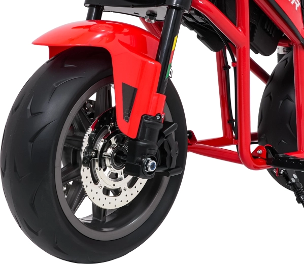 Stabilná jazda na širokých EVA kolesách