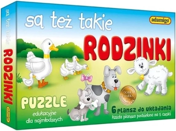 Sú aj také rodinky – edukačné puzzle pre deti