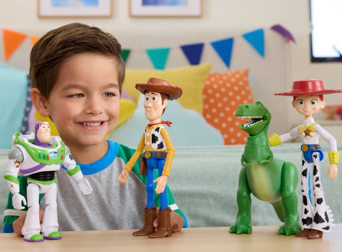 Skvelo doplní ďalšie postavy z Toy Story