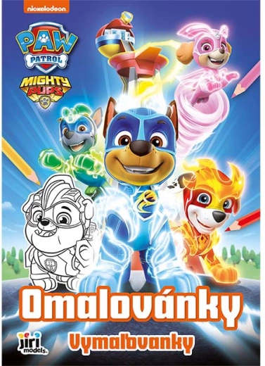 Omaľovánky A4 Labková patrola (Paw Patrol)