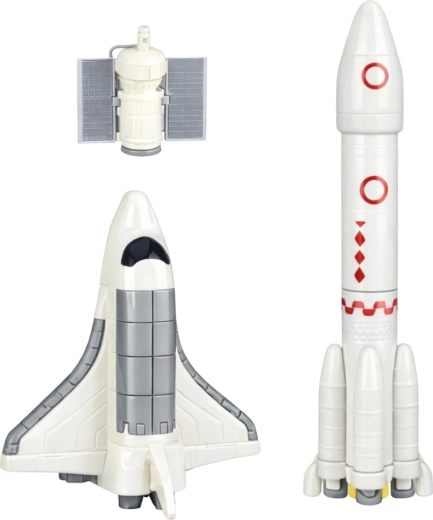 Raketoplán a satelit na dobrodružstvá na orbite