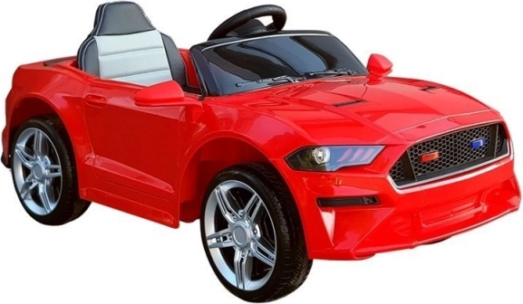 Červené detské elektrické autíčko