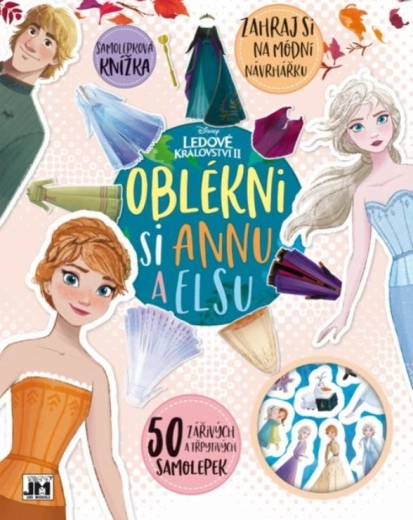 Oblekni si: Samolepková knižka Frozen 2