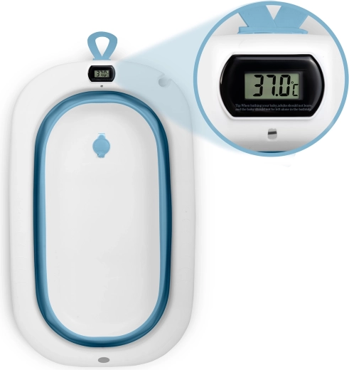 Elektronický teplomer s jasným LCD a bezpečnostná zátka