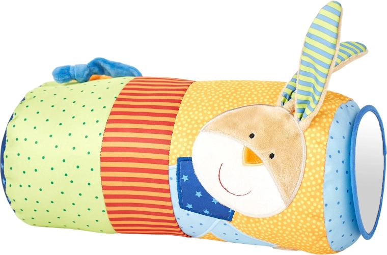 Senzorický valec na lezenie zajačik Sigikid 30 cm