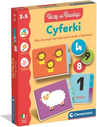 Cyferki – vzdelávacia hra so zvieratkami na učenie čísel