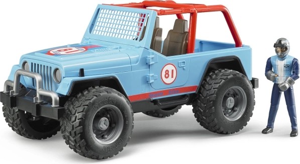 Terénne auto Bruder Jeep s vodičom