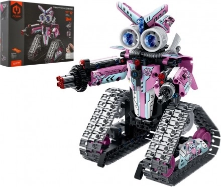 Stavebnica RC robot iM.MASTER na diaľkové ovládanie – Ružová