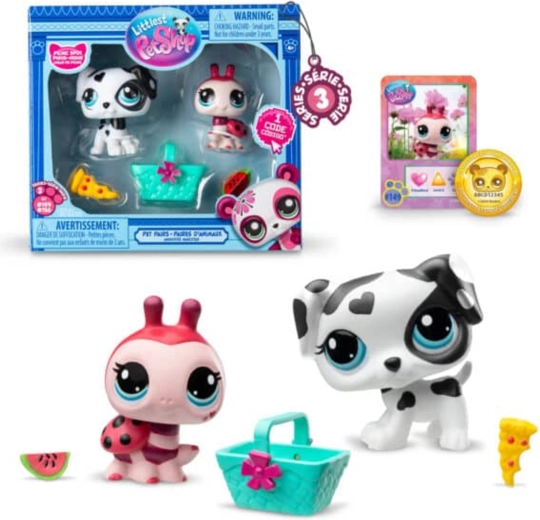 Hasbro Littlest Pet Shop pikniková sada s figúrkami a doplnkami