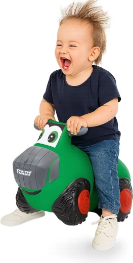 Jamara Fendt skákací traktorík Hoppydoo s pumpičkou
