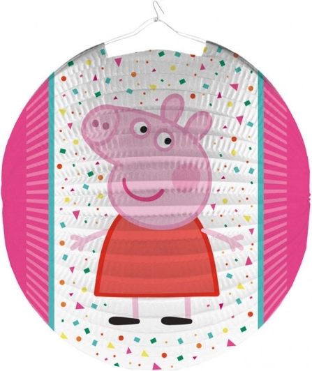 Guľatý lampión s motívom PEPPA PIG