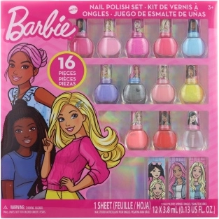 Barbie sada na odlepujúce laky na nechty - 1 kus
