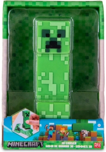 Minecraft 3D guma Creeper