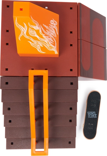 Realistický fingerboard pre presné triky