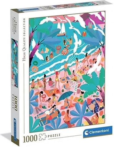 Clementoni High Quality Collection puzzle 1000 dielikov Sunday at the Beach