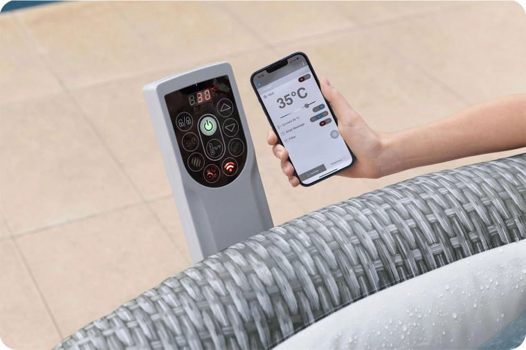Inteligentné ovládanie a rýchly ohrev až na 40 °C