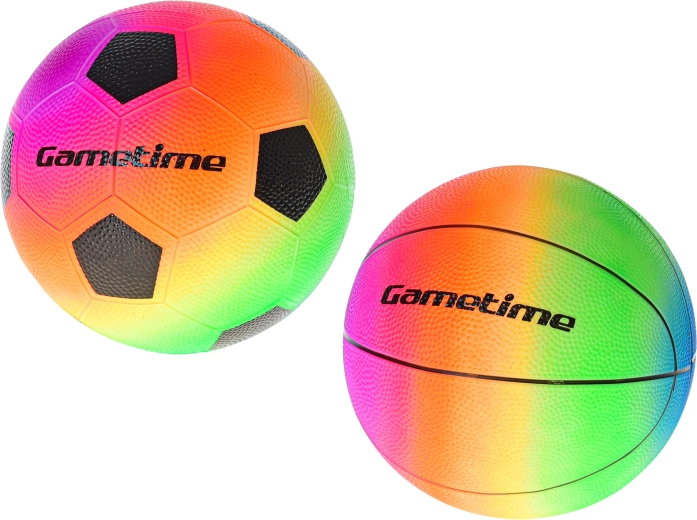 Dve športové loptičky v jednom sete