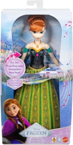 spievajúca bábika Anna z Disney Frozen