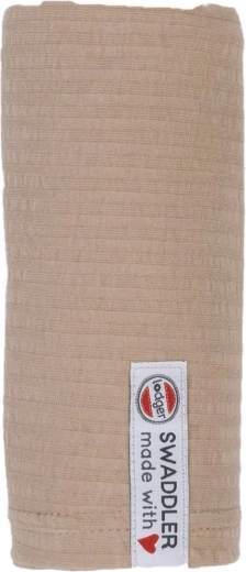 Lodger Swaddler seersucker látková plienka 70 × 70 cm béžová