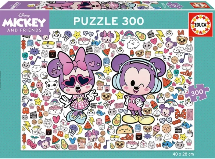 Puzzle Educa Mickey a priatelia 300 dielikov