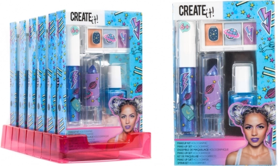 Holografická make-up sada
