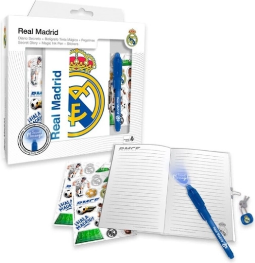 Denník s magickým perom Real Madrid
