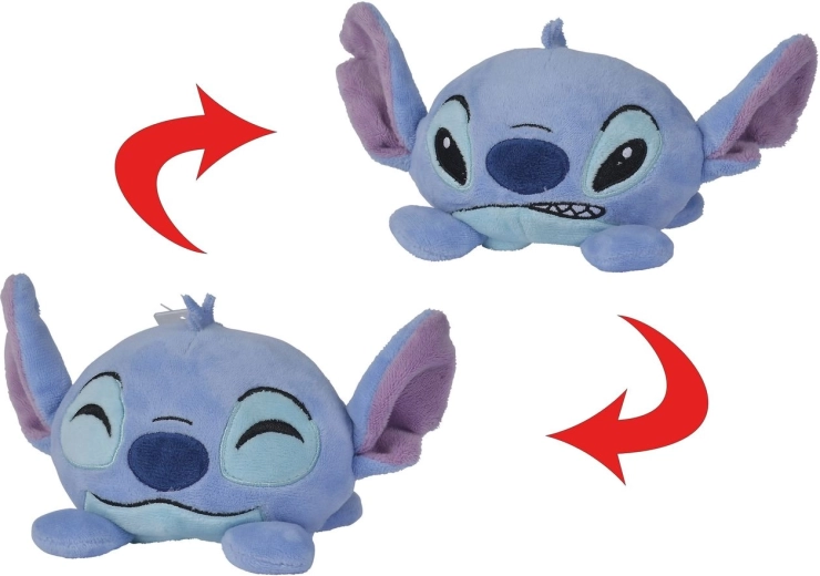 Disney Lilo a Stitch – obojstranný plyšák Stitch 8 cm