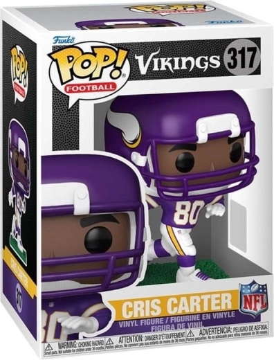 Funko Pop! Football NFL Cris Carter (Minnesota Vikings) #317 - 1 kus