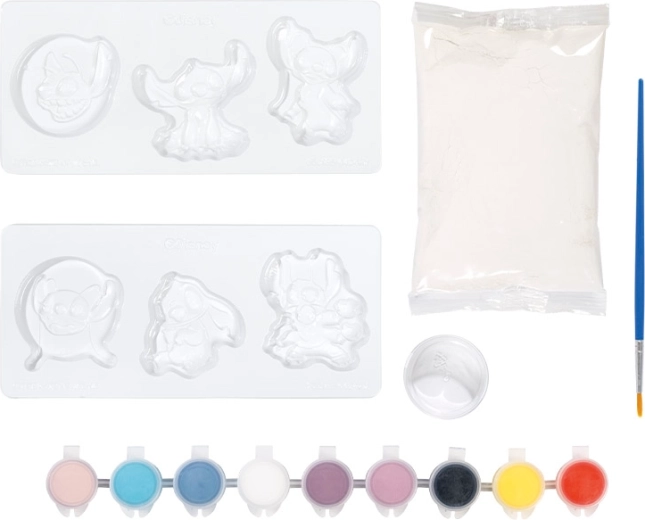 Odlievajte a maľujte figúrky STITCH a ANGEL