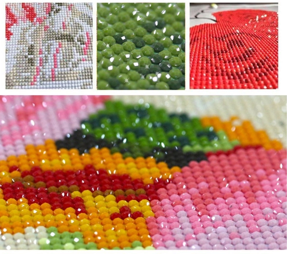 Trblietavý efekt hotového obrazu