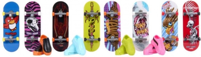 Hot Wheels Fingerboard a Topánky 8 ks