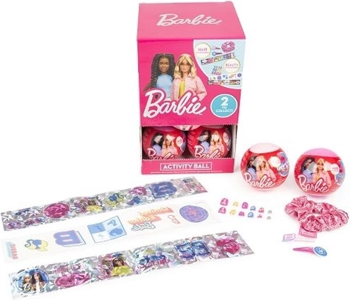 Barbie prekvapivá guľa s doplnkom do vlasov