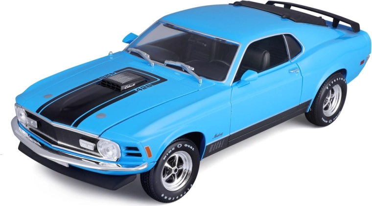 Maisto Ford Mustang Mach 1 modrý 1:18