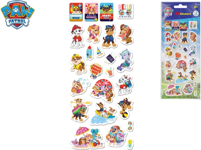 Sada 3D samolepiek Paw Patrol (Tlapková patrola)