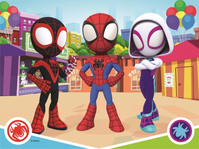 Puzzle 30 dielikov – dobrodružstvo SPIDEYHO a priateľov – Trefl